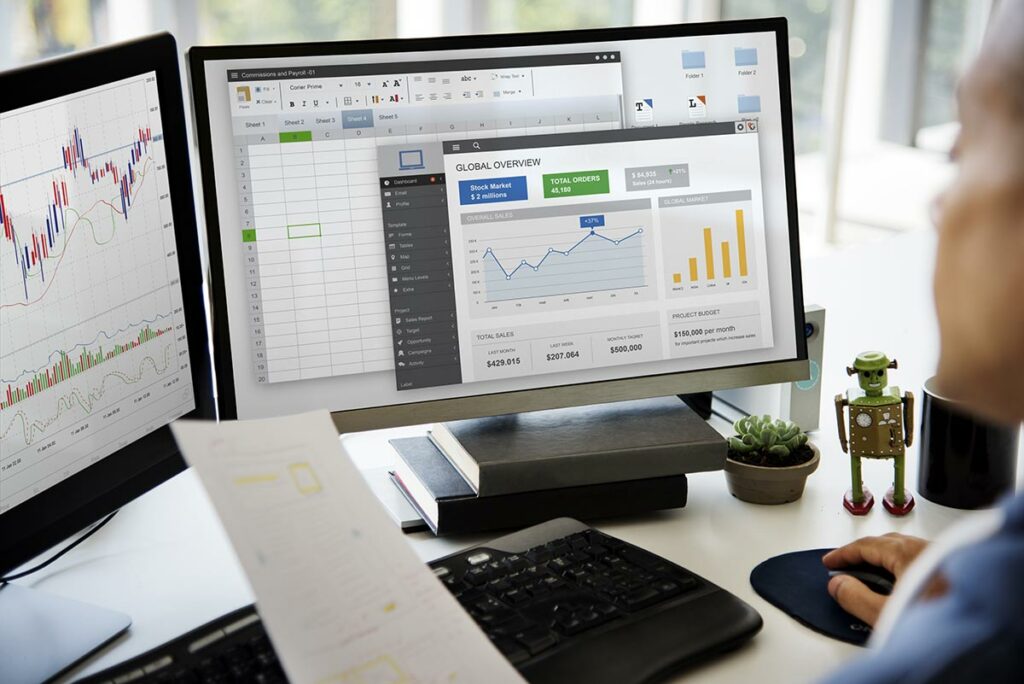 travail sur excel